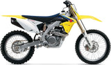 Système D'Échappement Homologué Au Niveau Sonore Furore Aluminium Noir - Gpr Compatible Avec Suzuki Rmz 450 (2008-2017)