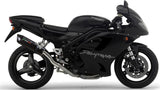 Exhaust Tip With Noise Certification Furore Aluminium Black - Gpr Compatible With Triumph Daytona 955 Anniversary (2002-2003)