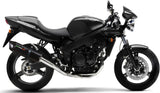 Système D'Échappement Homologué Au Niveau Sonore Furore Aluminium Noir - Gpr Compatible Avec Triumph Speed Four (2004-2006)