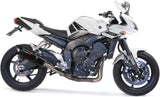 Exhaust Tip With Noise Certification Furore Aluminium Black - Gpr Compatible With Yamaha Fz-1 - Fazer 1000 (2006-2014)