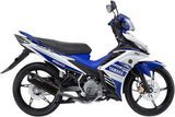 Système D'Échappement Complet Sans Catalyseur Et Homologué Au Niveau Sonore Furore Aluminium Noir - Gpr Compatible Avec Yamaha Jupiter 135 (2005-2012)