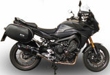 Complete Catalytic Exhaust System With Sound Certification Furore Aluminium Black - Gpr Compatible With Yamaha Tracer Fj-09 Tr (2015-2016)