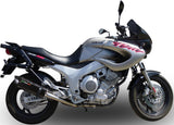 Exhaust Tip With Noise Certification Furore Aluminium Black - Gpr Compatible With Yamaha Tdm 850 (1991-2001)