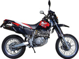 Système D'Échappement Homologué Au Niveau Sonore Furore Aluminium Noir - Gpr Compatible Avec Yamaha Tt 600 E (1998-2004)