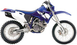 Système D'Échappement Complet Sans Catalyseur Et Homologué Au Niveau Sonore Furore Aluminium Noir - Gpr Compatible Avec Yamaha Wr 400 F (1998-2000)