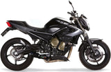 Système D'Échappement Complet Sans Catalyseur Et Homologué Au Niveau Sonore Furore Aluminium Noir - Gpr Compatible Avec Yamaha Xj6 - Xj 600 Diversion (2009-2017)