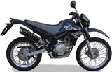 Système D'Échappement Homologué Au Niveau Sonore Furore Aluminium Noir - Gpr Compatible Avec Yamaha Xt 125 R - X (2005-2012)