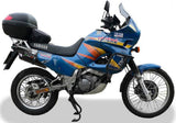 Exhaust Tip With Noise Certification Furore Aluminium Black - Gpr Compatible With Yamaha Xtz 600 Ténéré (1991-1998)