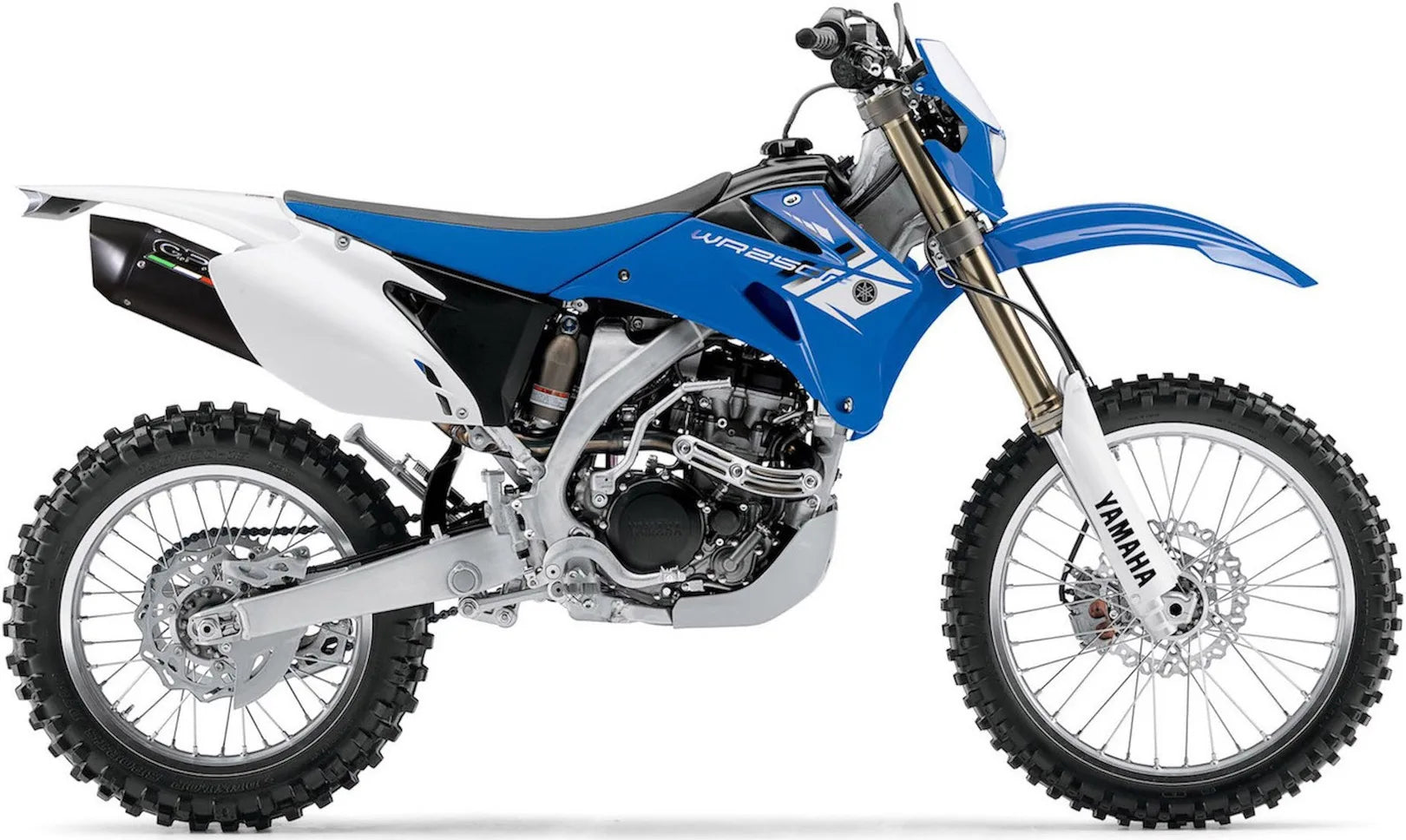 Système D'Échappement Complet Sans Catalyseur Et Homologué Au Niveau Sonore Furore Aluminium Noir - Gpr Compatible Avec Yamaha Wr 250 F (2007-2011)