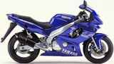 Exhaust Tip With Noise Certification Furore Aluminium Black - Gpr Compatible With Yamaha Yzf 600 R Thundercat (1996-2003)