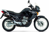 Système D'Échappement Homologué Au Niveau Sonore Furore Aluminium Noir - Gpr Compatible Avec Honda Transalp Xl 650 V (2000-2006)