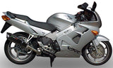 Système D'Échappement Homologué Au Niveau Sonore Furore Aluminium Noir - Gpr Compatible Avec Honda Vfr 800 Rc46 (1998-2001)