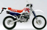 Système D'Échappement Homologué Au Niveau Sonore Furore Aluminium Noir - Gpr Compatible Avec Honda Xr 600 R (1991-1999)
