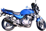 Système D'Échappement Homologué Au Niveau Sonore Furore Aluminium Noir - Gpr Compatible Avec Kawasaki Er-5 500 (1996-2006)