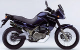 Système D'Échappement Homologué Au Niveau Sonore Furore Aluminium Noir - Gpr Compatible Avec Kawasaki Kle 500 (1991-2007)