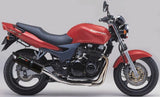 Système D'Échappement Homologué Au Niveau Sonore Furore Aluminium Noir - Gpr Compatible Avec Kawasaki Zr 7 - S (1999-2004)