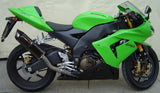 Système D'Échappement Homologué Au Niveau Sonore Furore Aluminium Noir - Gpr Compatible Avec Kawasaki Zx-10R (2004-2005)