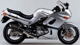 Double Sortie D'Échappement Homologuée Au Niveau Sonore Furore Aluminium Noir - Gpr Compatible Avec Kawasaki Zzr 600 (2002-2006)