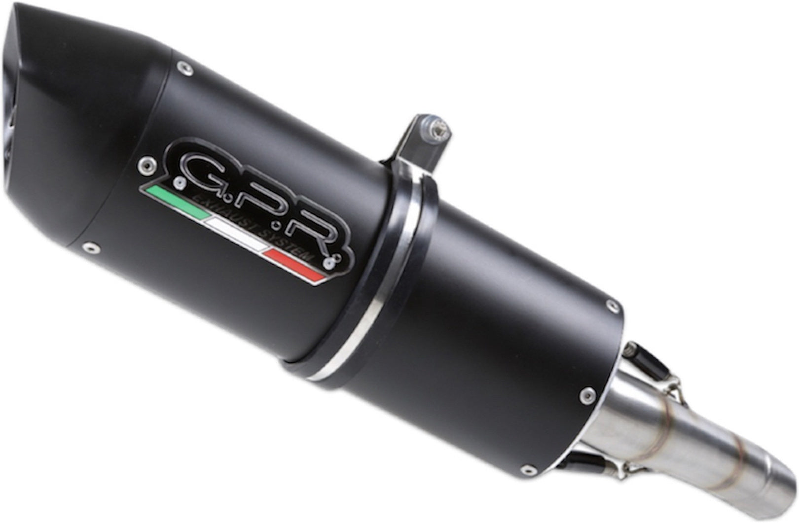 Exhaust Tip With Noise Certification Furore Aluminium Black - Gpr Compatible With Can Am Spyder 1000 Rt (2013-2023)
