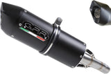 Catalytic Exhaust Tip With Sound Certification Furore Evo4 Aluminium Black - Gpr Compatible With Benelli Trk 502 (2017-2020)