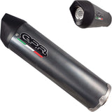 Exhaust Tip With Noise Certification Furore Carbon Look - Gpr Compatible With Mz Muz Baghira 660 (1998-2007)