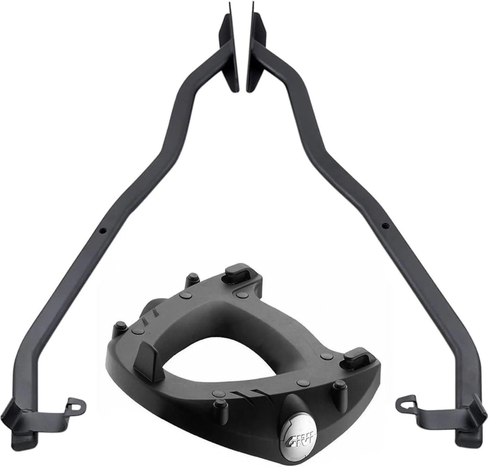 Top Case Monokey Trekker Aluminium Noir 46 Lt Trekker Aluminium - Givi Compatible Avec Honda Cb 500 (1997-2005)