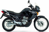 Système D'Échappement Homologué Au Niveau Sonore Ghisa Acier Noir - Gpr Compatible Avec Honda Transalp Xl 650 V (2000-2006)