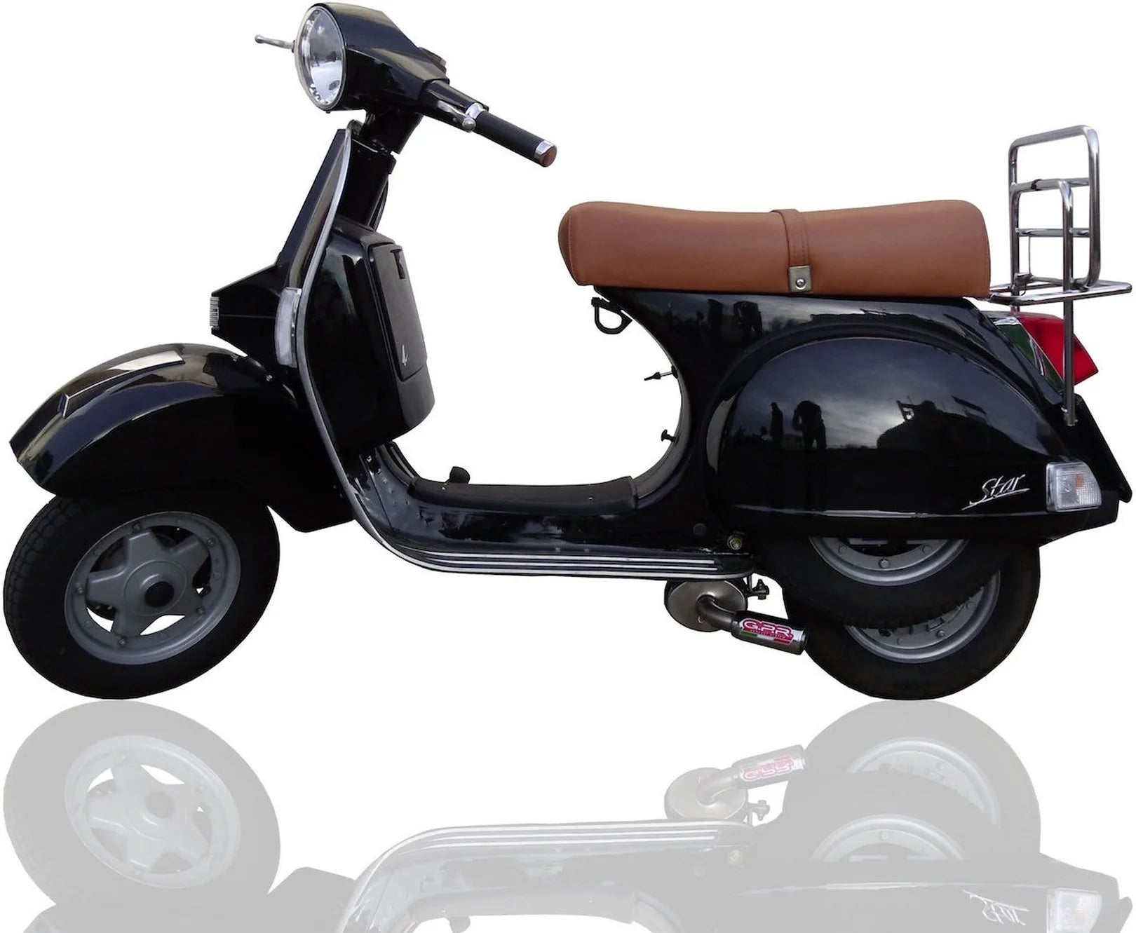 Système D'Échappement Complet Avec Catalyseur Et Homologation Acoustique Aluminium - Gpr Compatible Avec Lml Star 151 4T (2010-2013)