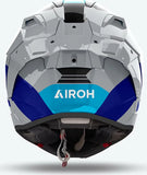Casque Intégral Pour Moto Airoh Gp800 - Gp8C19 Hpc Carbon Bleu Rouge Gloss Competition Taille Xl