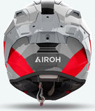 Casque Intégral Pour Moto Airoh Gp800 - Gp8C55 Hpc Carbon Rouge Gloss Competition Taille S