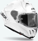 Casque Intégral Pour Moto Airoh Gp800 - Gp8F14 Hpc Carbon Blanc Gloss Color Taille M