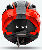 Casque Intégral Pour Moto Airoh Gp800 - Gp8Ma32 Hpc Carbon Orange Gloss Master Taille L