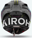 Casque Intégral Pour Moto Airoh Gp800 - Gp8Mu54 Hpc Carbon Multicolore Mat Must Taille Xl