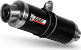 Exhaust Tip With Noise Certification Gp Carbon - Mivv Compatible With Suzuki Gsx-R 750 (2011-2017)