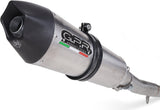 Exhaust Tip Without Sound Certification Gpe Titanium - Gpr Compatible With Moto Guzzi V85 Tt (2019-2023)