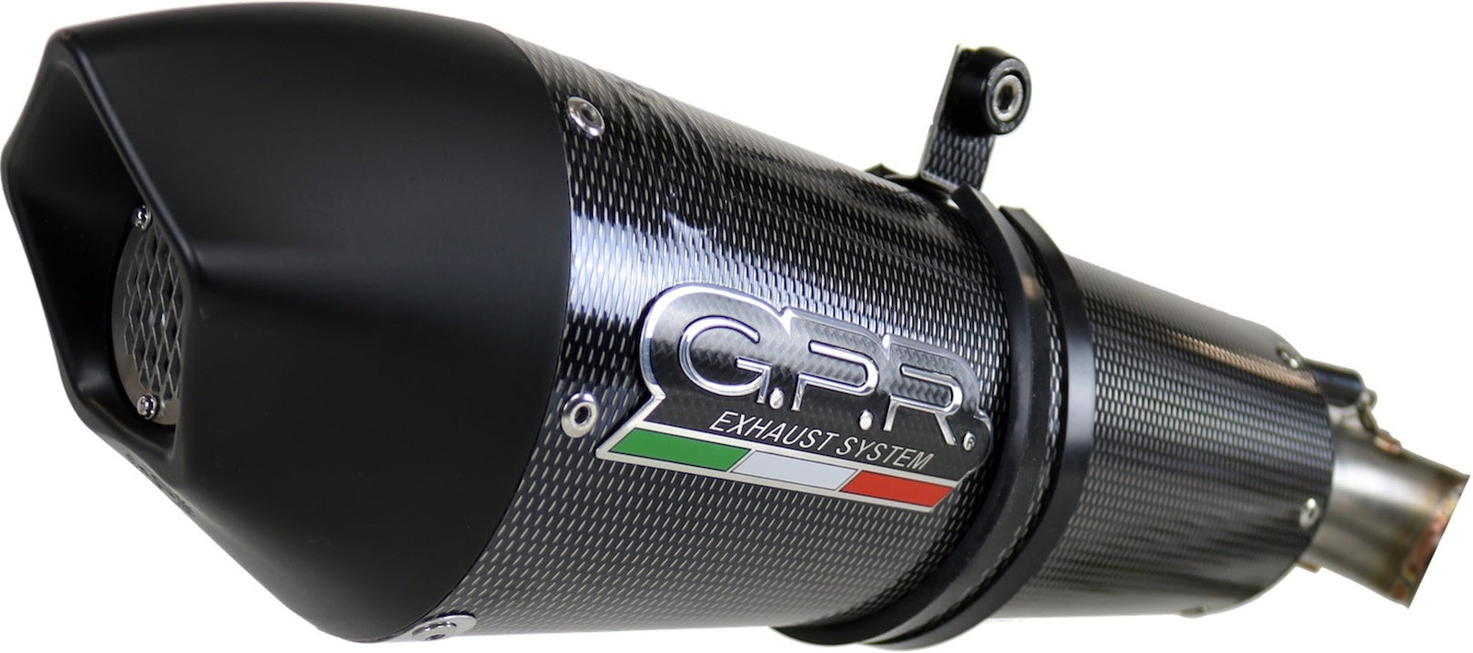 Exhaust Tip With Noise Certification Gp Evo4 Carbon Look - Gpr Compatible With Can Am Spyder 1000 Rt (2013-2023)