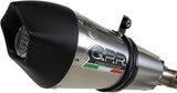 Système D'Échappement Homologué Au Niveau Sonore Gp Evo4 Titanium - Gpr Compatible Avec Zontes 350 R1 (2022-2023)