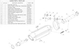 Système D'Échappement Catalytique Avec Homologation Acoustique Suono Acier Noir Carbon - Mivv Compatible Avec Honda Xlv 650 Transalp (2000-2004)