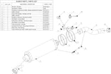 Système D'Échappement Homologué Au Niveau Sonore Oval Acier - Mivv Compatible Avec Honda Xlv 700 Transalp (2008-2013)