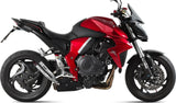 Système D'Échappement Homologué Au Niveau Sonore Double Gun Acier - Mivv Compatible Avec Honda Cb 1000 R (2008-2017)