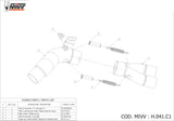 Tuyau De Raccordement Non Catalysé - Mivv Compatible Avec Honda Cb 1000 R (2008-2017)
