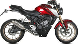 Système D'Échappement Complet Sans Catalyseur Et Homologué Au Niveau Sonore Gppro Titanium - Mivv Compatible Avec Honda Cb 125 R (2021-2024)