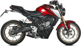 Système D'Échappement Complet Non Catalysé Et Sans Homologation Acoustique Mk3 Carbon - Mivv Compatible Avec Honda Cb 125 R (2021-2024)
