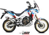 Système D'Échappement Homologué Au Niveau Sonore Dakar Acier - Mivv Compatible Avec Honda Crf 1100 L Africa Twin (2020-2023)