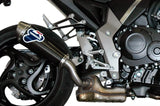 Système D'Échappement Homologué Au Niveau Sonore Conical Carbon - Termignoni Compatible Avec Honda Cb 1000 R (2008-2017)