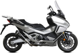 Système D'Échappement Homologué Au Niveau Sonore Delta Race Acier Noir Carbon - Mivv Compatible Avec Honda Forza 750 (2021-2024)
