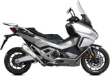 Système D'Échappement Homologué Au Niveau Sonore Delta Race Acier Carbon - Mivv Compatible Avec Honda Forza 750 (2021-2024)