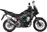 Système D'Échappement Homologué Au Niveau Sonore Delta Race Acier Carbon - Mivv Compatible Avec Honda Cb 500 X (2021-2024)
