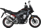 Exhaust Tip With Noise Certification Delta Race Stainless Steel Carbon - Mivv Compatible With Honda Cb 500 X (2021-2024)