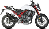 Système D'Échappement Complet Sans Catalyseur Et Homologué Au Niveau Sonore Delta Race Carbon Carbon - Mivv Compatible Avec Honda Cb 750 Hornet (2023-2024)